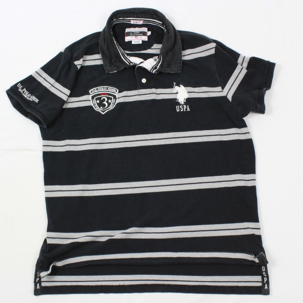 US POLO ASSN Mens Slim Fit Polo Shirt Extra Large